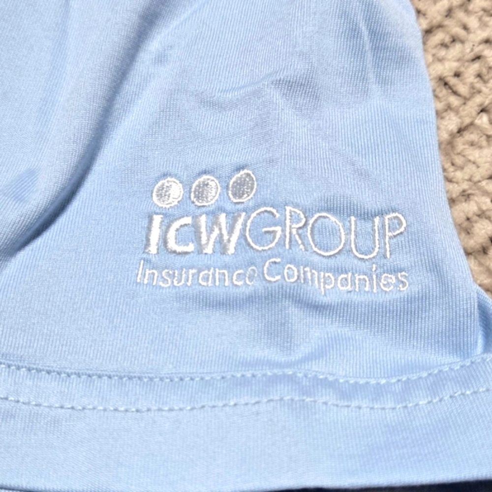 Travis Mathew Light Blue Polo Shirt Men's Size Large - Picture 3 of 8